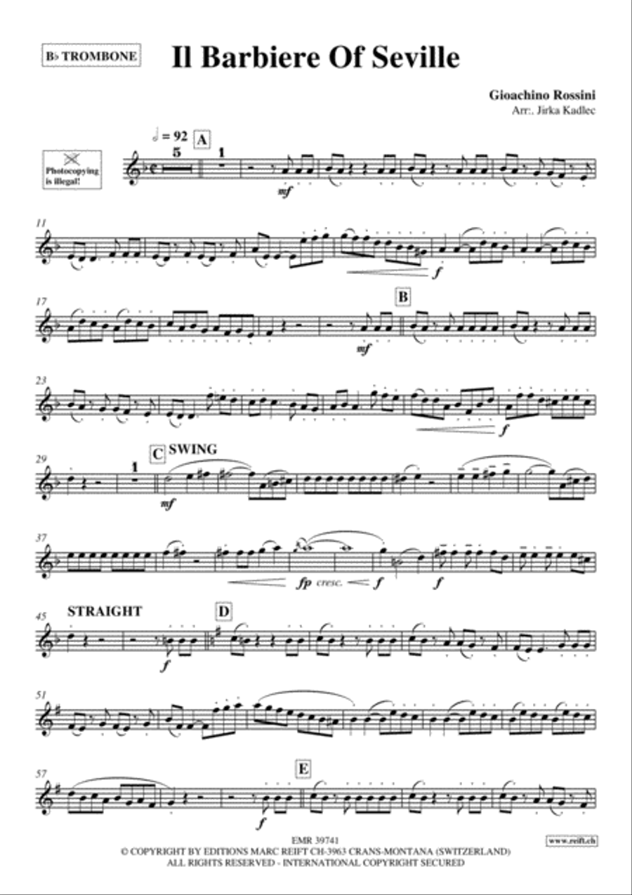 Il Barbiere Of Seville Il Barbiere Of Seville Piano Accompaniment scores gallery preview page 4