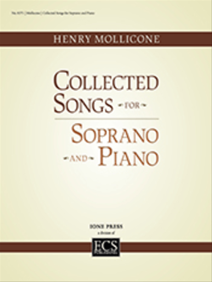 Collected Songs for Soprano and Piano