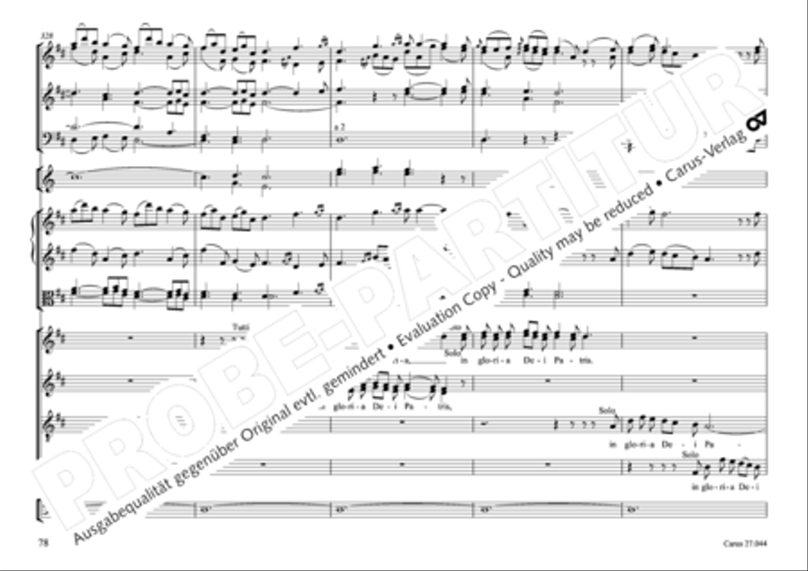 Messa per il Santissimo Natale 4-Part scores gallery preview page 69
