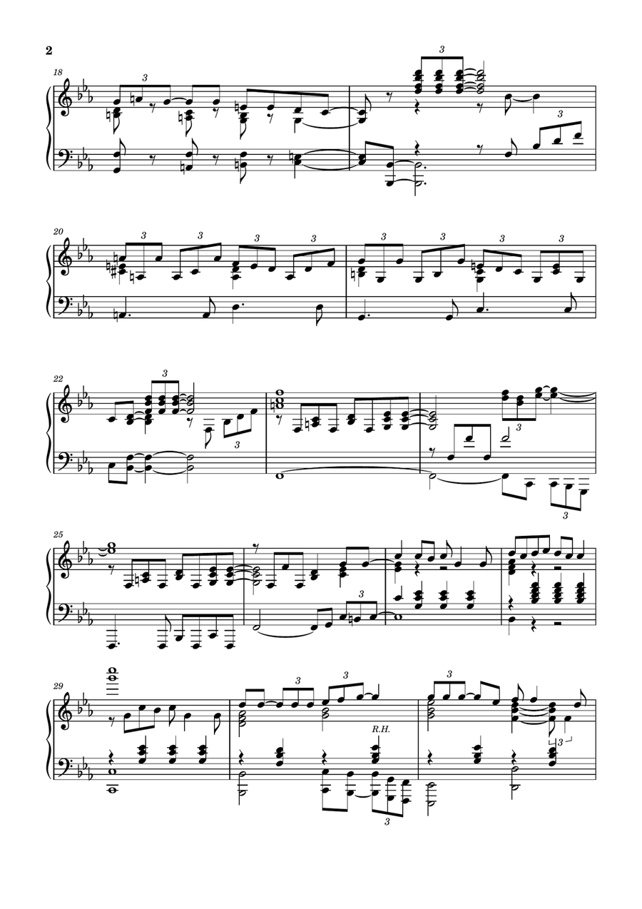 Killer Queen Piano Solo scores gallery preview page 2