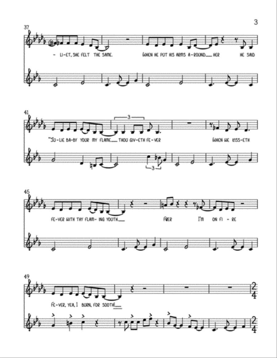 Fever Voice scores gallery preview page 3