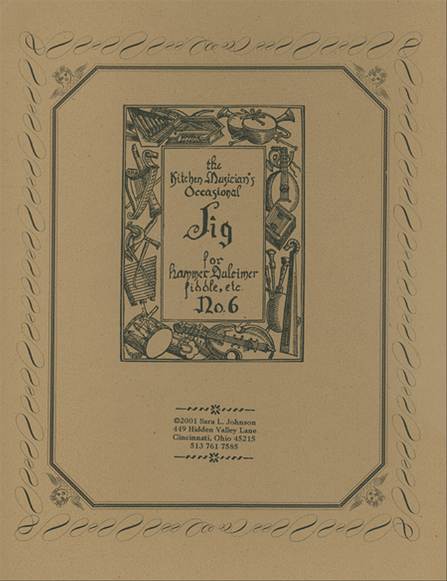 Jigs for Hammer Dulcimer, Fiddle, Etc/ Violin scores gallery preview page 1