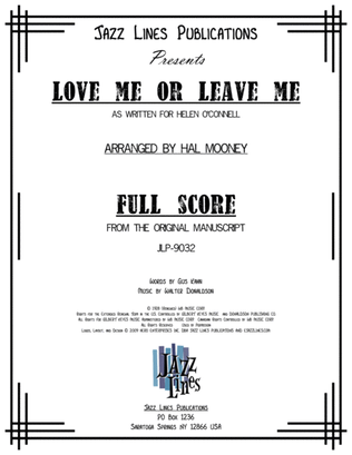 Book cover for Love Me Or Leave Me