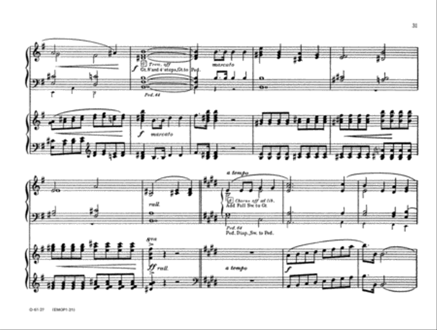 Easter Moods for Organ and Piano Vol 1 Organ scores gallery preview page 13