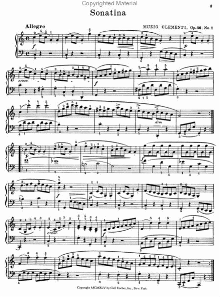 Sonatina Album Piano Solo scores gallery preview page 2