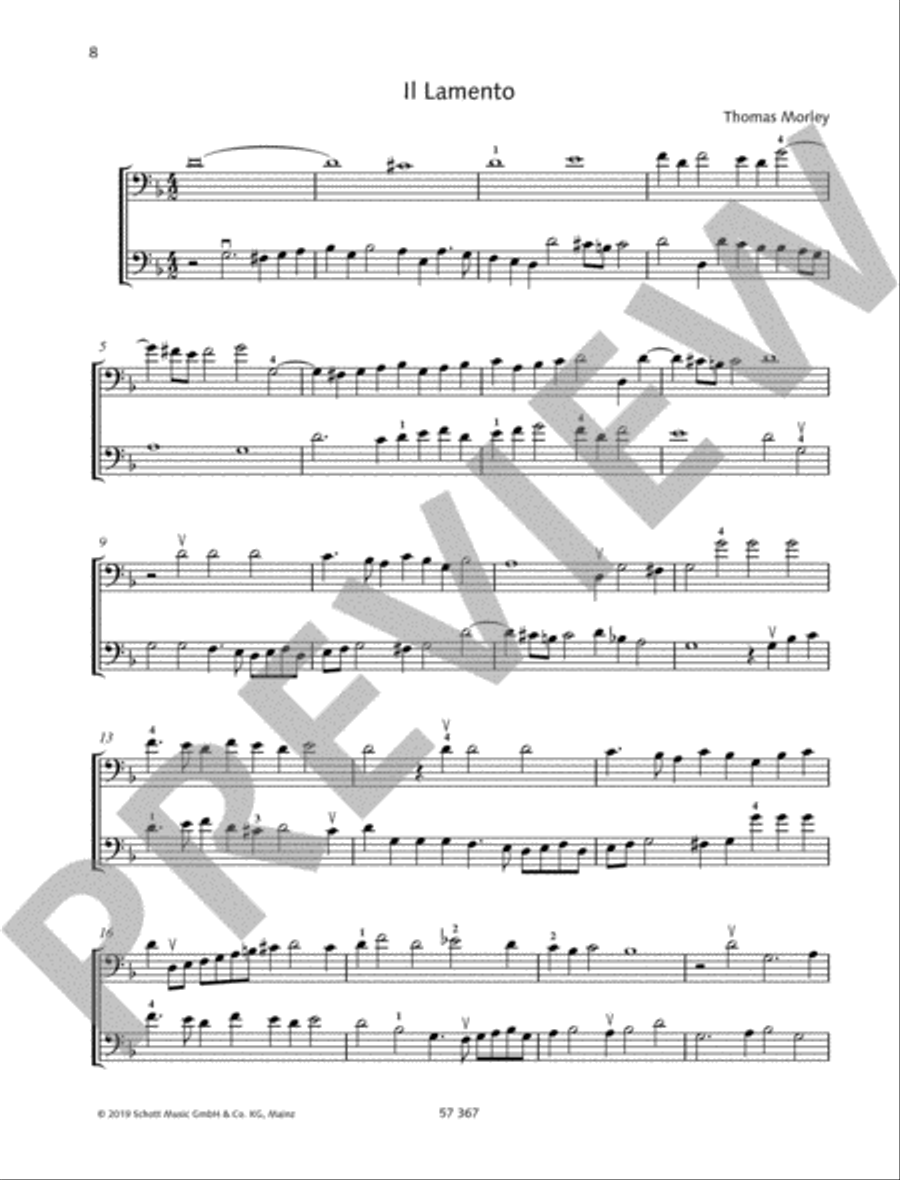 Cello Duets String Duet scores gallery preview page 4