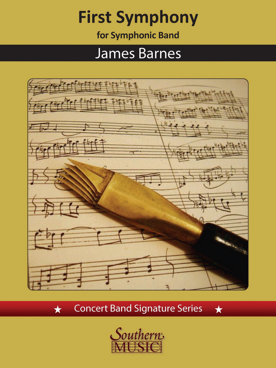 First Symphony, Op. 35 Concert Band scores gallery preview page 1