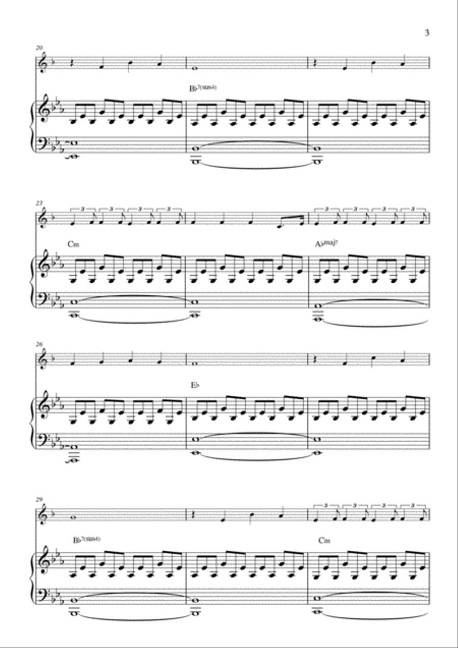 Before You Go Trumpet Solo scores gallery preview page 3