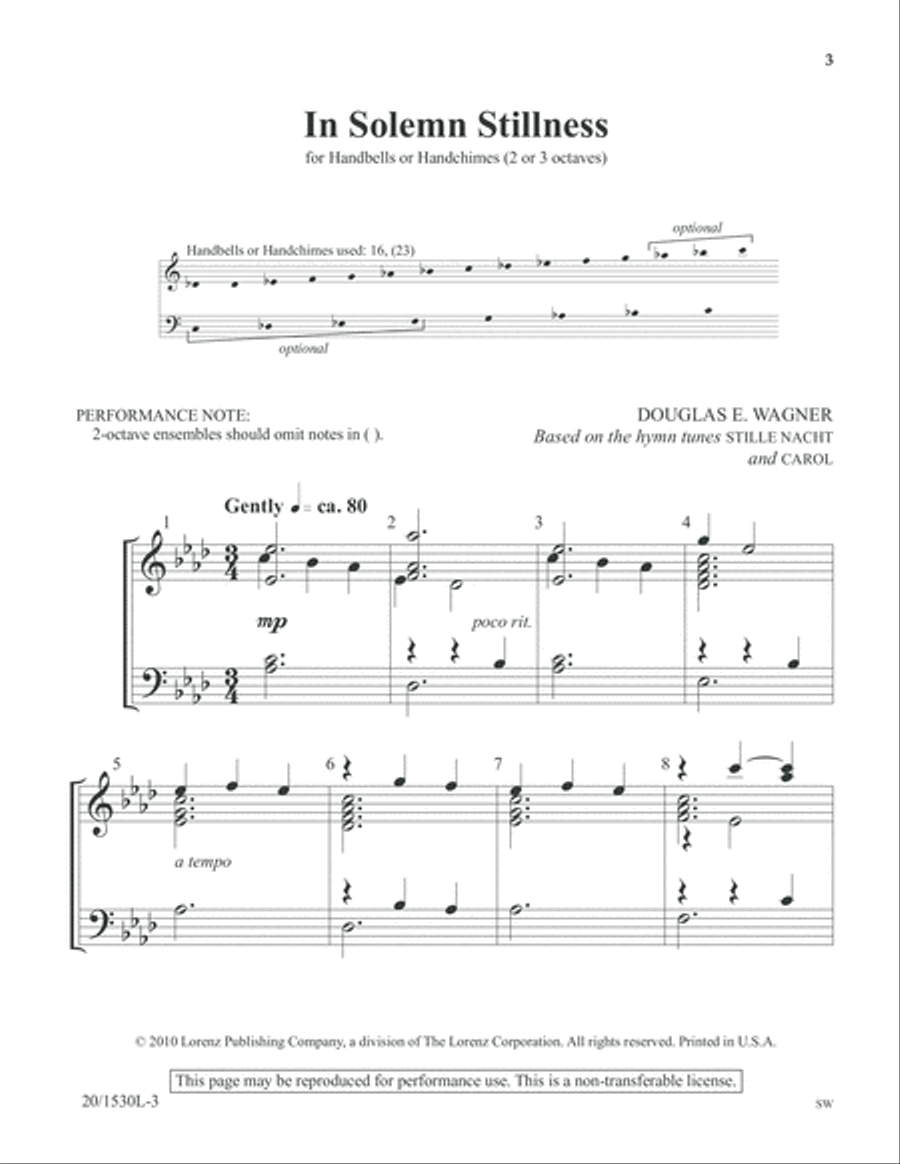 Ring in the Season! 3-Octaves scores gallery preview page 3