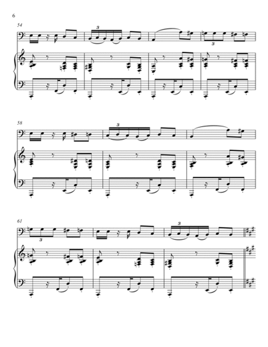 Georges Bizet- Habanera "L’amour est un oiseau rebelle" (Double Bass Solo) image number null