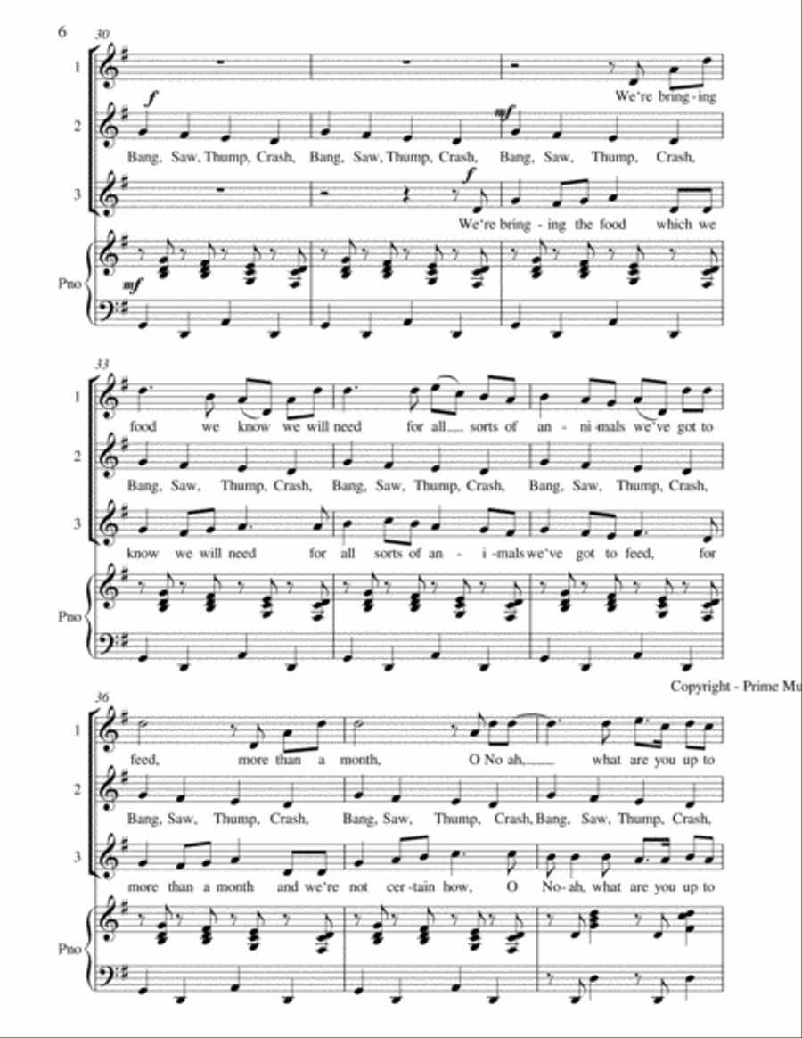 Musical Pie (Choral Score) image number null