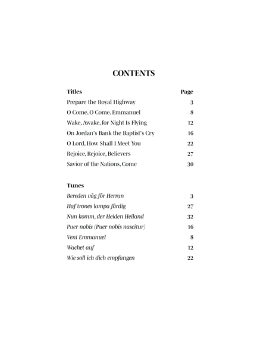 Advent Organ Book Organ scores gallery preview page 2