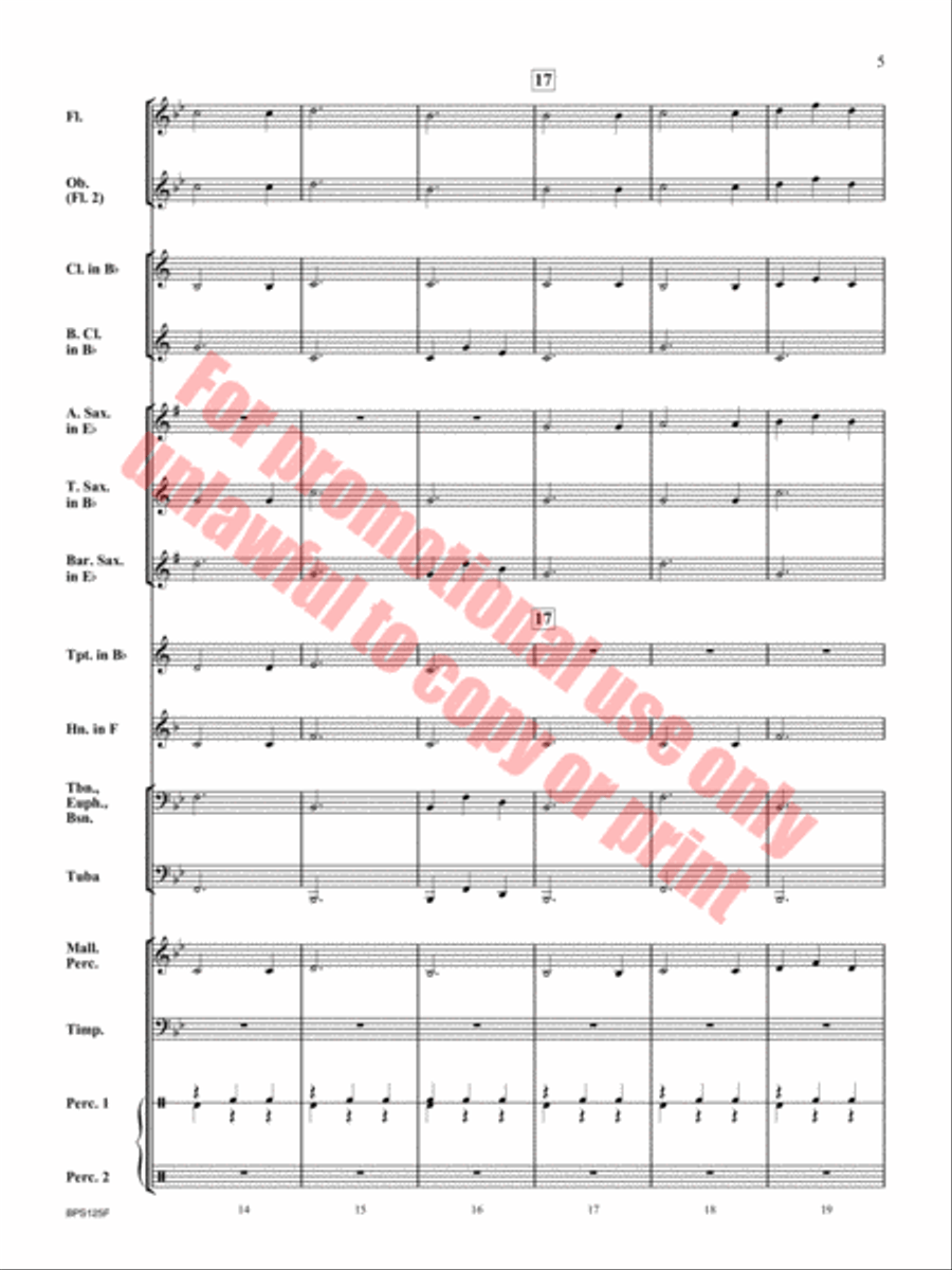 Pop! Pop! Pop! Concert Band scores gallery preview page 6