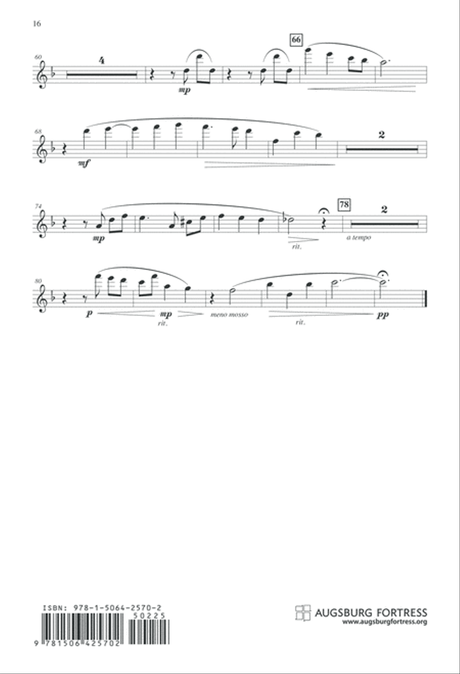 Christmas Night 4-Part scores gallery preview page 16