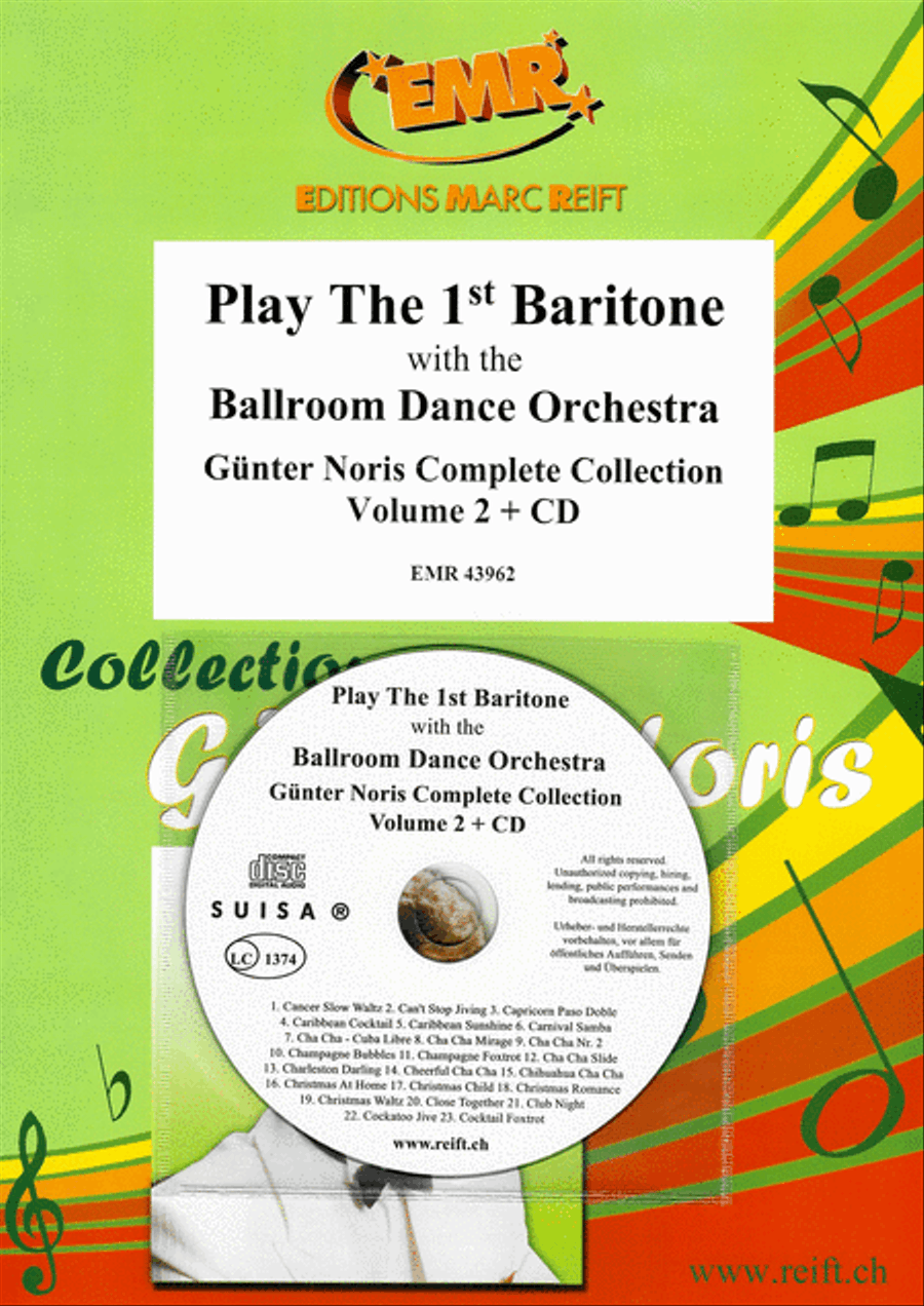 Play The 1st Baritone With The Ballroom Dance Orchestra Vol. 2 Piccolo scores gallery preview page 1