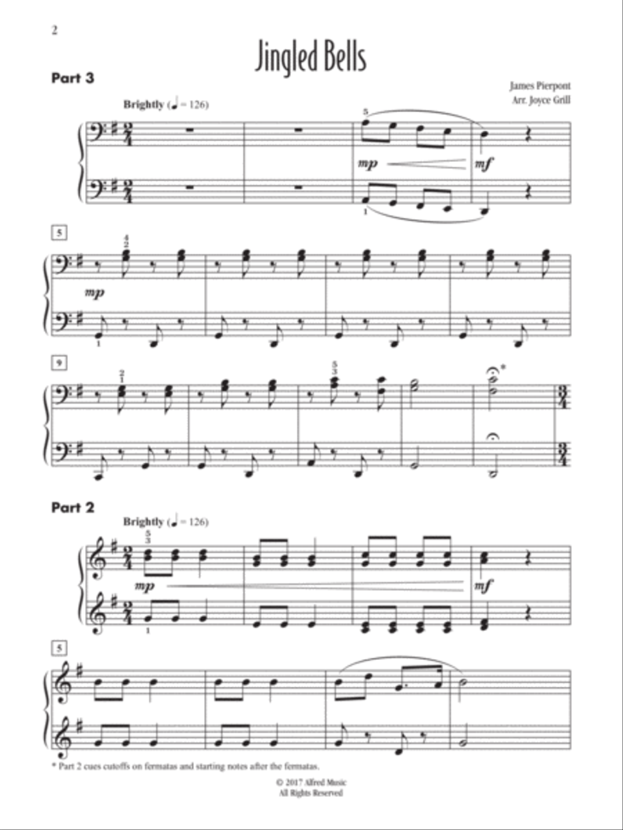 Jingled Bells Jingled Bells Small Ensemble scores gallery preview page 2
