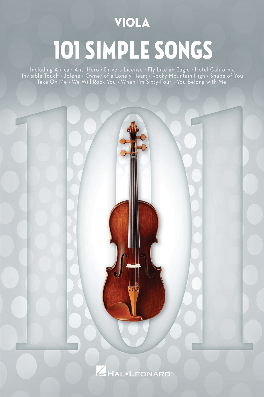 101 Simple Songs Viola Solo scores gallery preview page 1