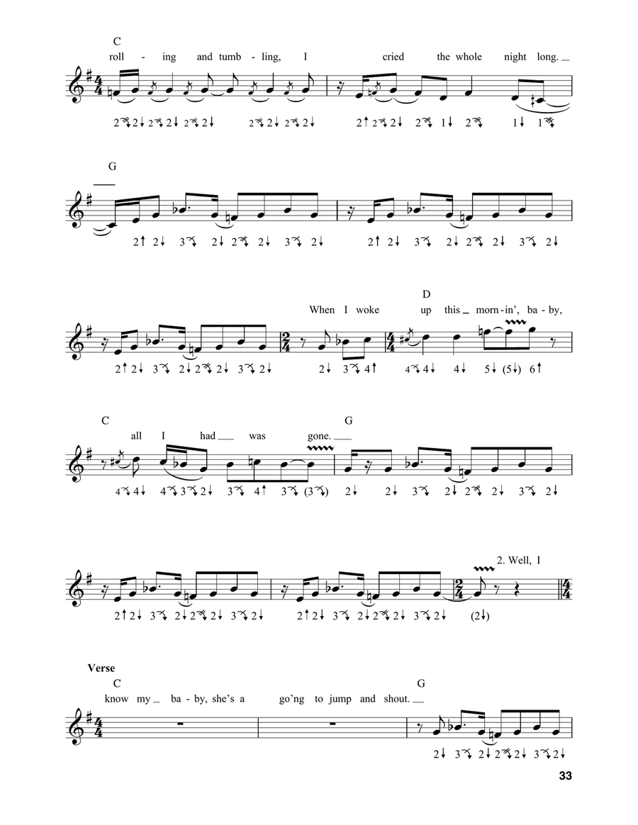Rollin' And Tumblin' Rollin' And Tumblin' Harmonica scores gallery preview page 4
