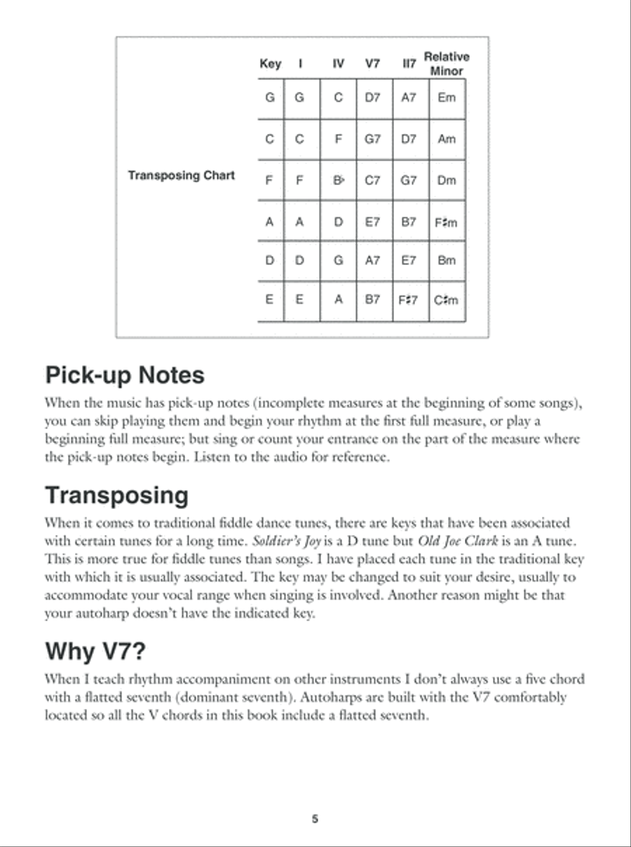 Dirt Simple Autoharp Autoharp scores gallery preview page 6