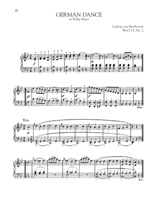 Book cover for German Dance In B-Flat Major, WoO 13, No. 2