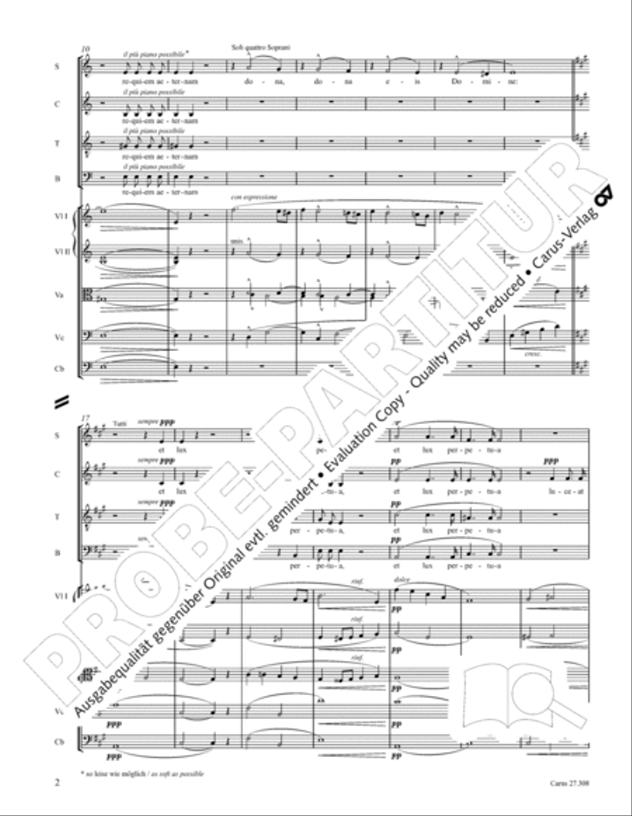 Messa da Requiem 4-Part scores gallery preview page 8