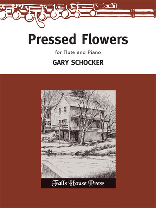 Book cover for Pressed Flowers For Flute And Piano