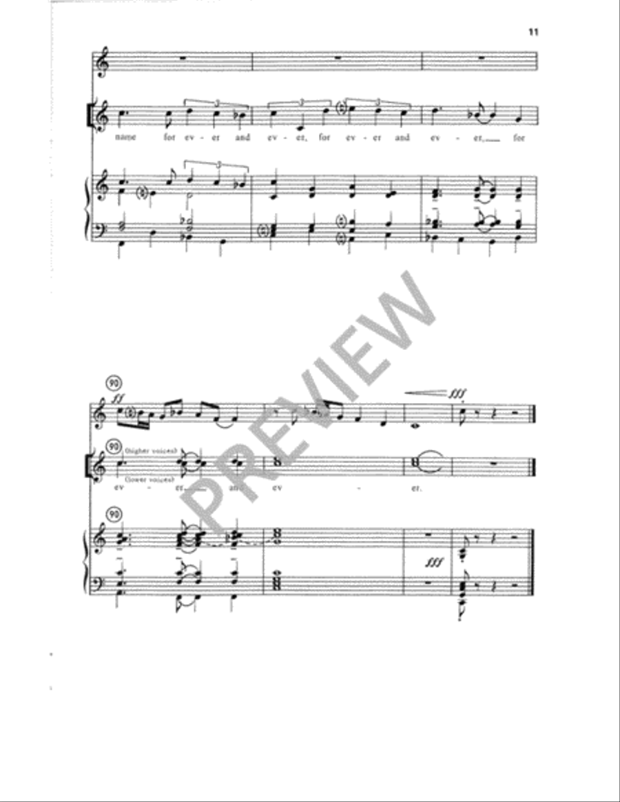 Psalm 145 Psalm 145 Unison Choir scores gallery preview page 12