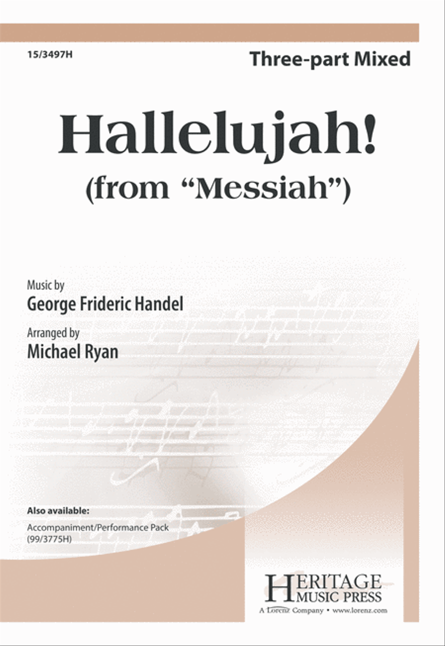 Hallelujah! 3-Part scores gallery preview page 1