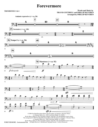 Forevermore - Trombone 3,4