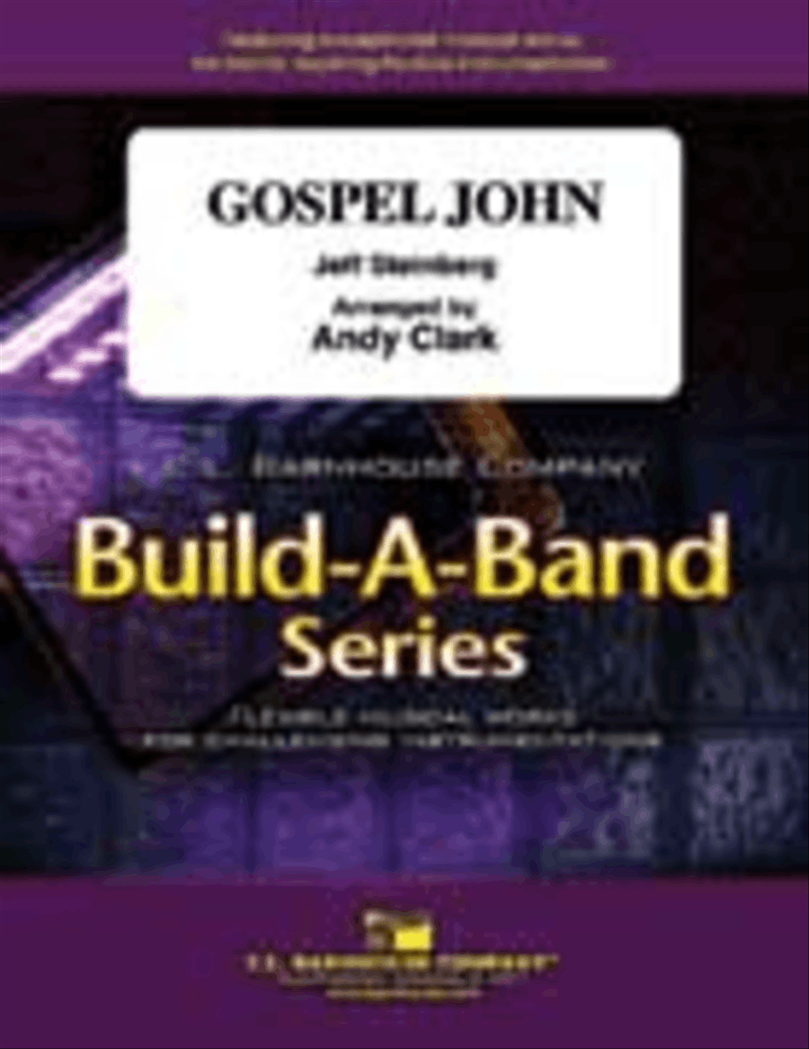 Gospel John Concert Band scores gallery preview page 1
