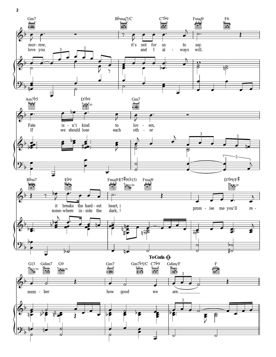 Promise Me You'll Remember (Love Theme) Guitar scores gallery preview page 2