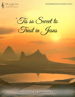 Book cover for 'Tis so Sweet to Trust in Jesus