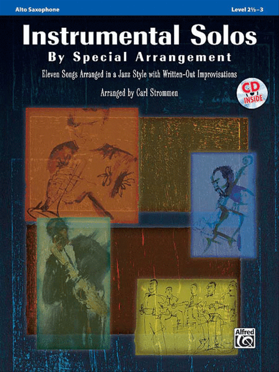 Instrumental Solos by Special Arrangement (11 Songs Arranged in Jazz Styles with Written-Out Improvisations) Alto Saxophone scores gallery preview page 1
