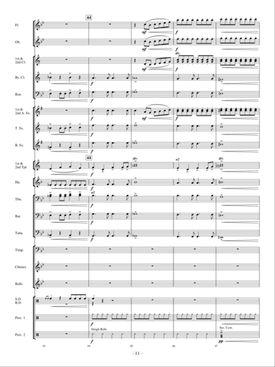 Kaleidoscope Kaleidoscope Concert Band scores gallery preview page 10