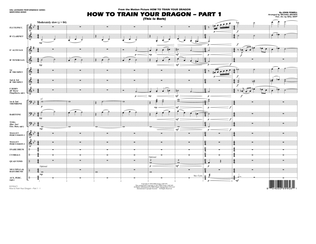 How To Train Your Dragon Part 1 - Conductor Score (Full Score)