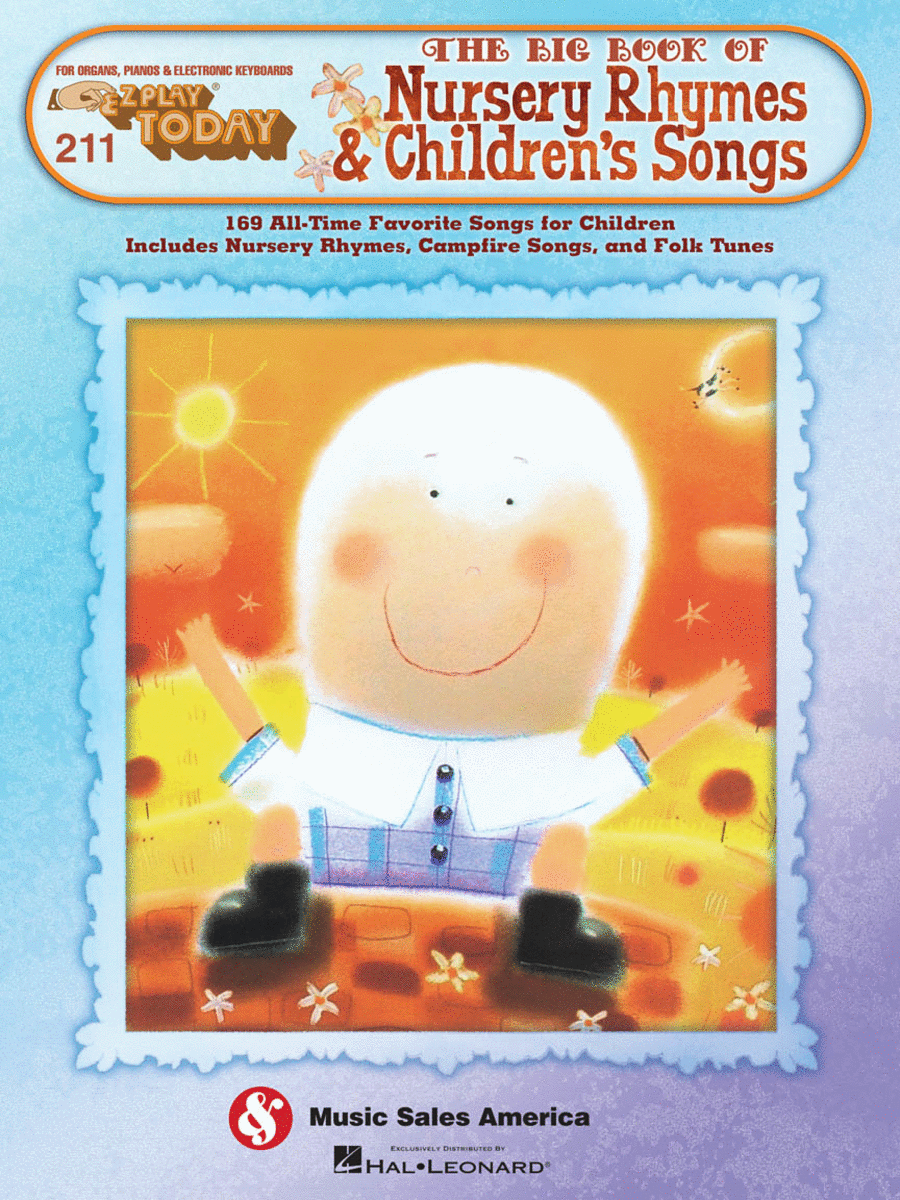 211. The Big Book of Nursery Rhymes & Children's Songs Electronic Keyboard scores gallery preview page 1
