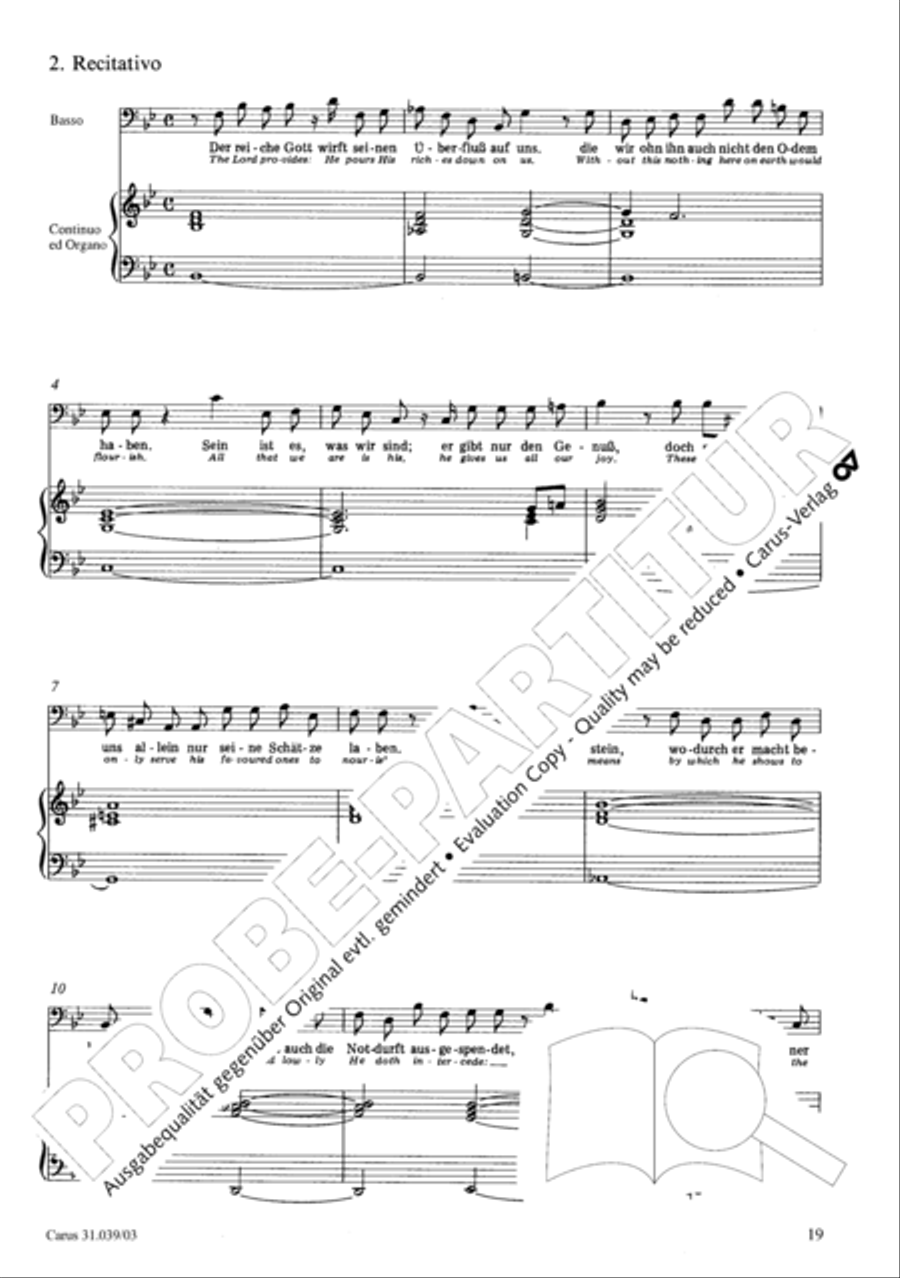 Give the hungry ones thy bread (Brich dem Hungrigen dein Brot) 4-Part scores gallery preview page 20