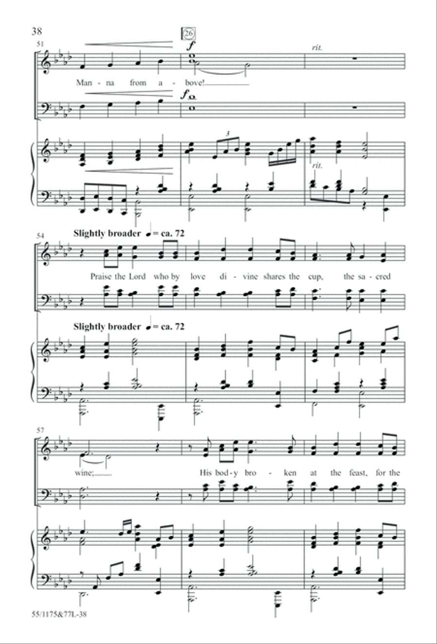 Behold the Lamb! 4-Part scores gallery preview page 39