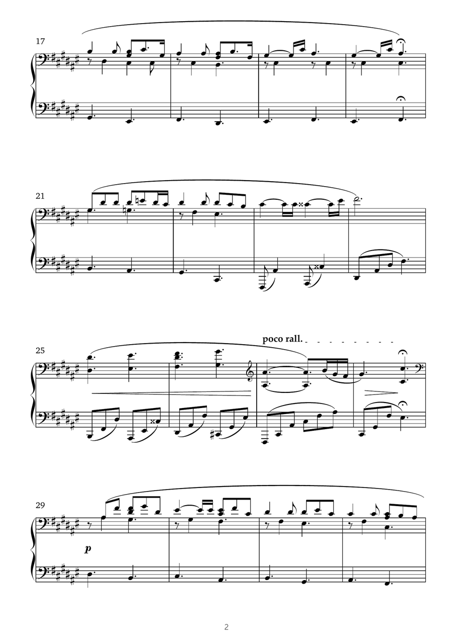 Sunday Morning Piano Solo scores gallery preview page 2