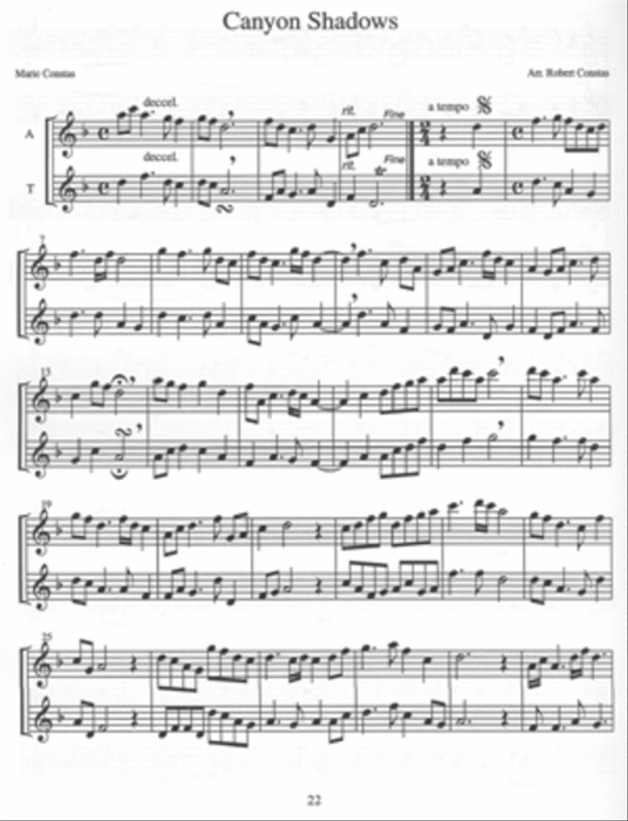 Native American Music for Recorder Recorder scores gallery preview page 2