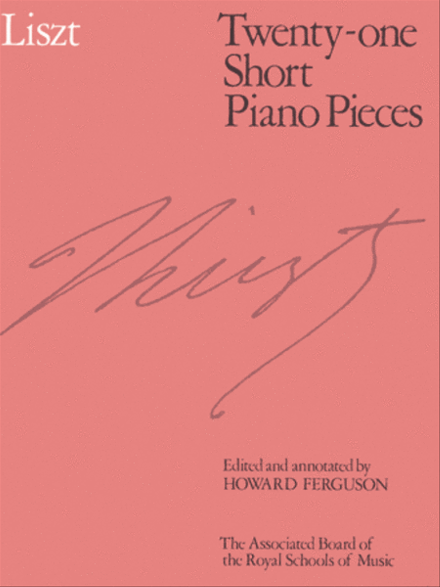 Twenty-one Short Piano Pieces Piano Method scores gallery preview page 1