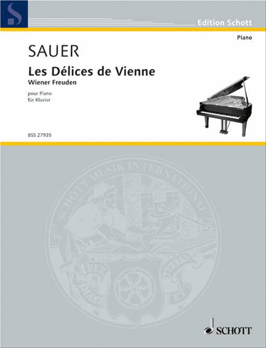 Wiener Freuden Piano Solo scores gallery preview page 1