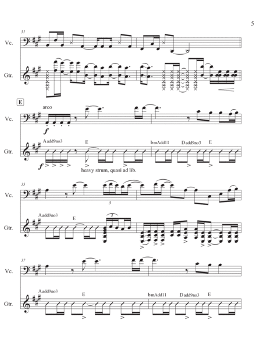 Wish You Were Here String Duet scores gallery preview page 5