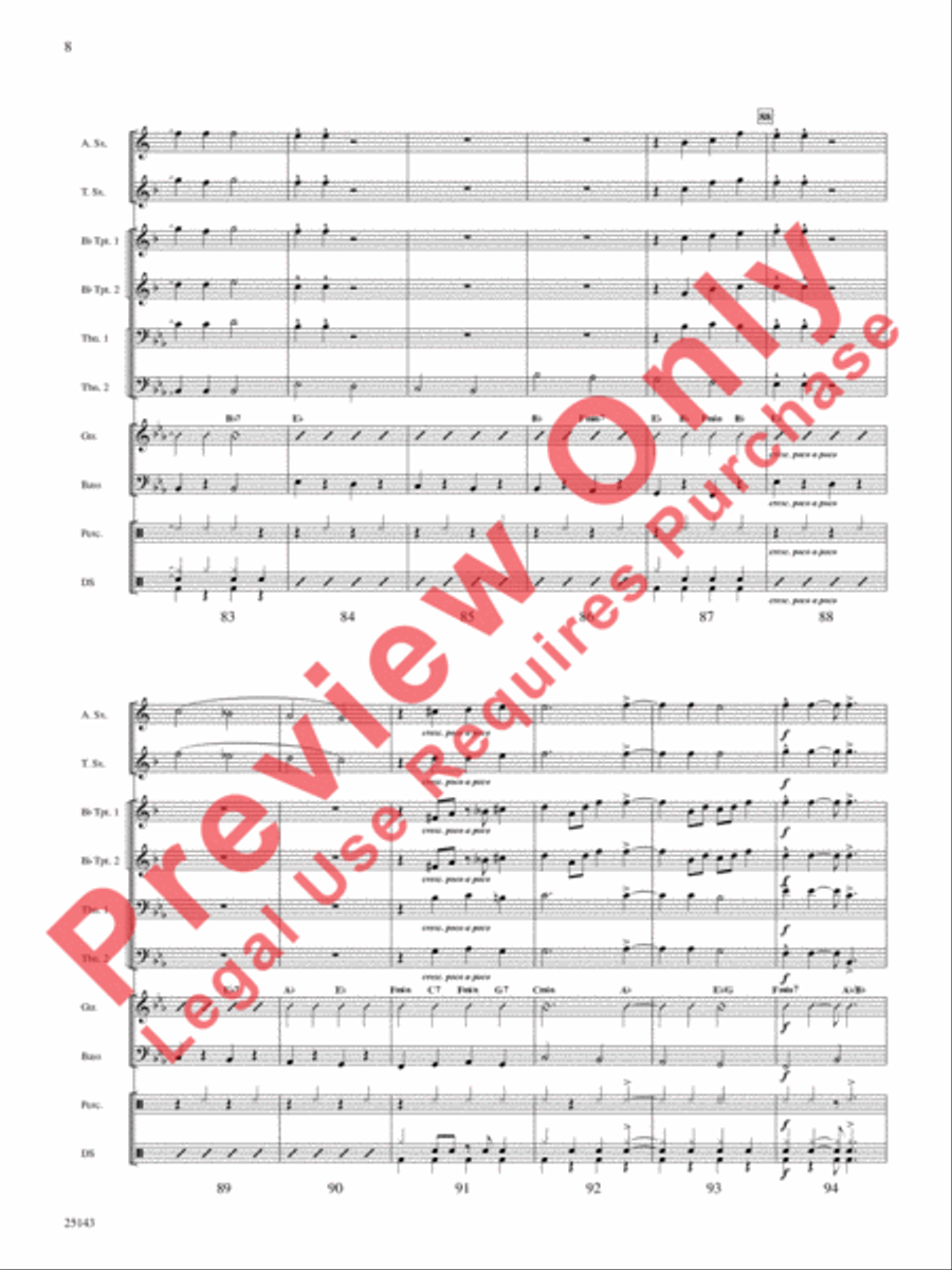 Blow, Gabriel, Blow Blow, Gabriel, Blow Choir scores gallery preview page 9