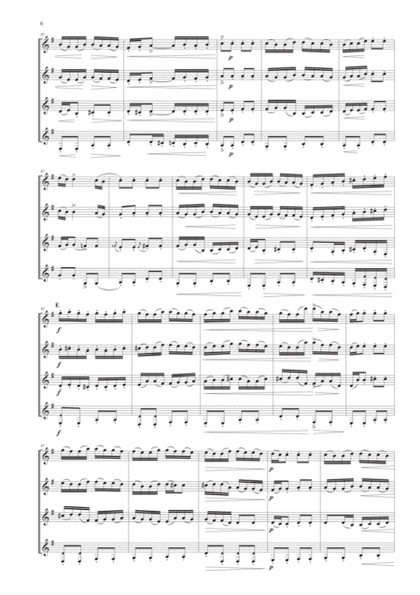 The Moldau for Clarinet Quartet - Easy Version image number null