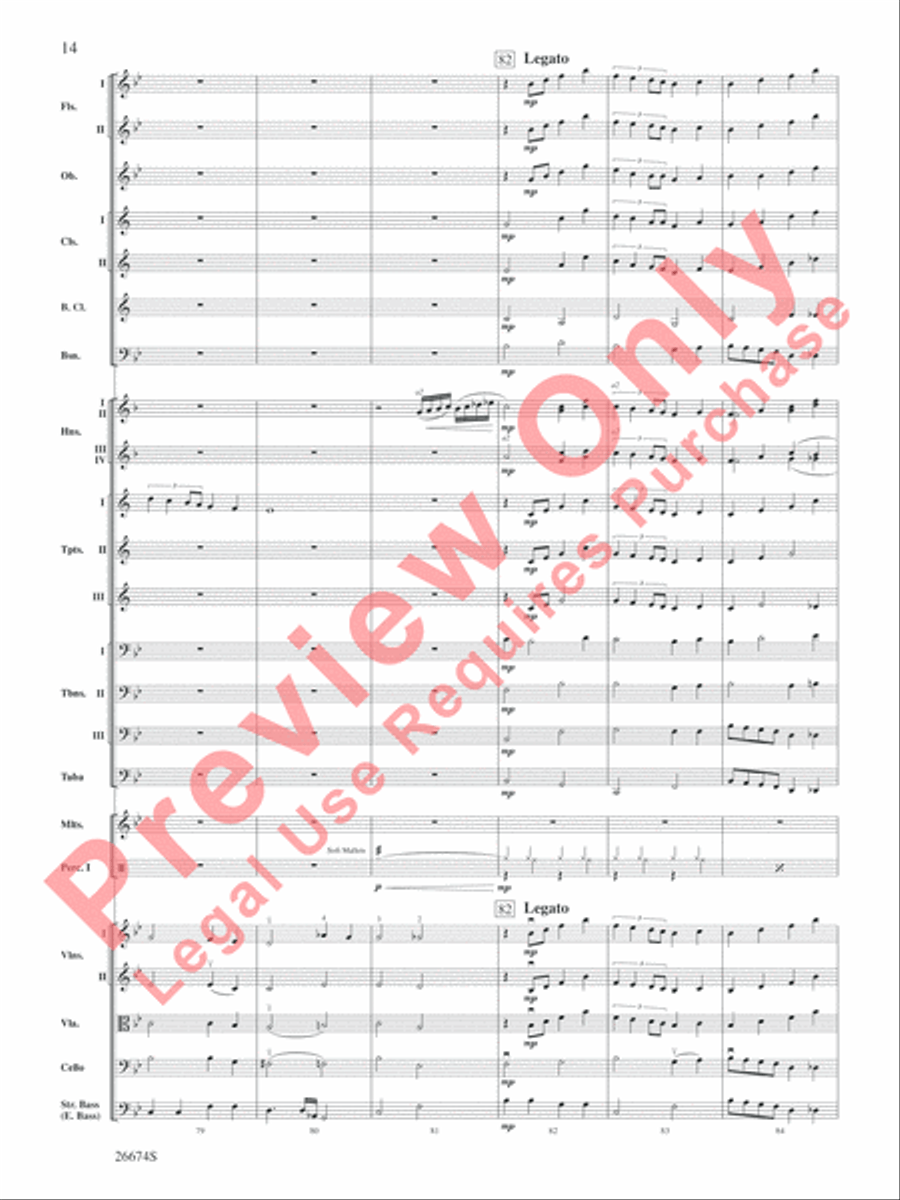 There's Christmas in the Air Full Orchestra scores gallery preview page 15