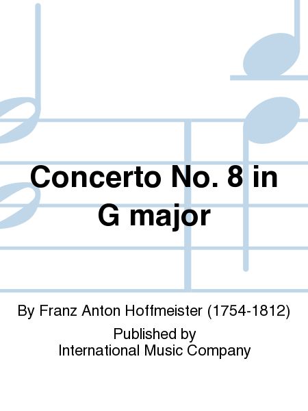 Concerto No. 8 In G Major