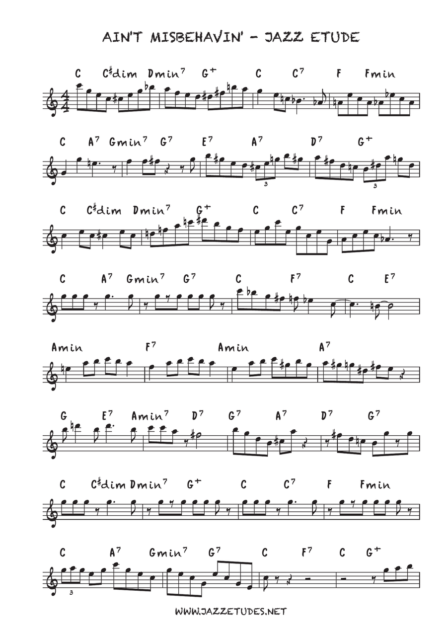 Dixieland delights - 10 jazz etudes - Eb instruments Woodwind Duet scores gallery preview page 3
