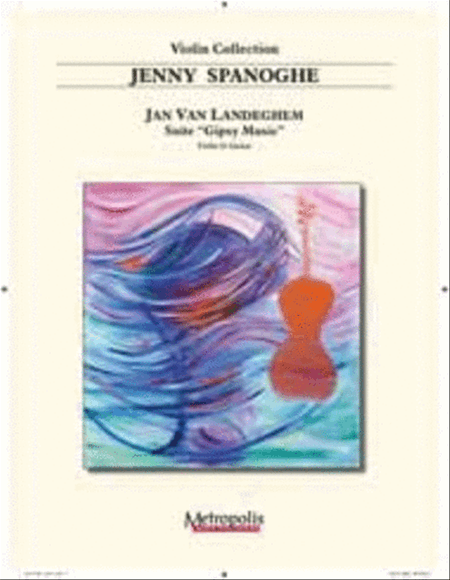 Suite Gipsy Music for Violin and Guitar Violin scores gallery preview page 1