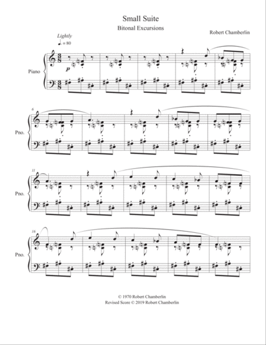 Small Suite Piano Method scores gallery preview page 3